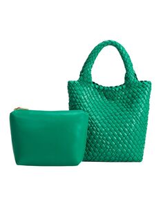 Женская большая сумка Eloise Melie Bianco, зеленый