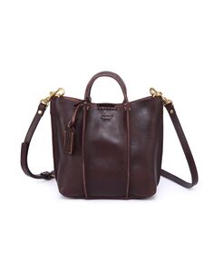 Женская сумка через плечо Spring Hill из натуральной кожи OLD TREND, коричневый