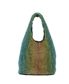 Женская сумка-саквояж с кристаллами Nina