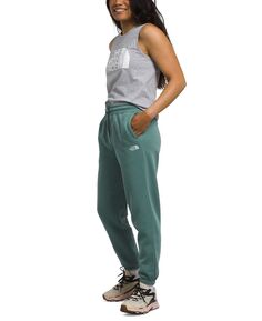 Женские флисовые спортивные штаны с полукуполом The North Face