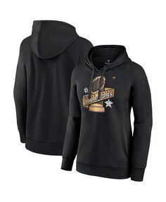 Женский черный пуловер с капюшоном Houston Astros World Series Champions Parade 2022 Fanatics, черный