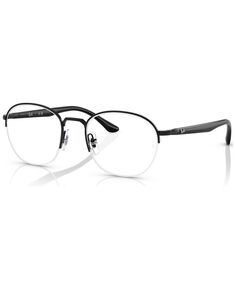 Квадратные очки унисекс, RX648752-O Ray-Ban, черный