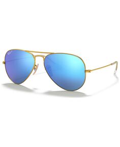 Поляризационные солнцезащитные очки, RB3025 AVIATOR MIRROR Ray-Ban