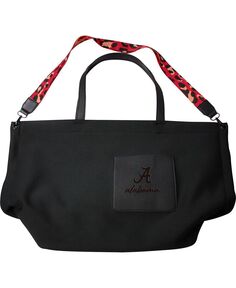 Женская большая сумка Alabama Crimson Tide Logo Brands, черный