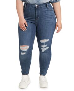 Модные джинсы скинни размера 721 с высокой посадкой Levi&apos;s Levis