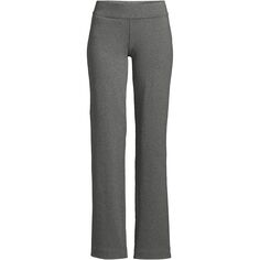 Женские брюки со средней посадкой и эластичной резинкой на талии, прямые брюки с изображением морской звезды Lands&apos; End