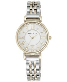 Женские двухцветные часы-браслет 30 мм Anne Klein