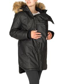 София — парка для беременных 3 в 1 Waxed Shell Modern Eternity Maternity, черный