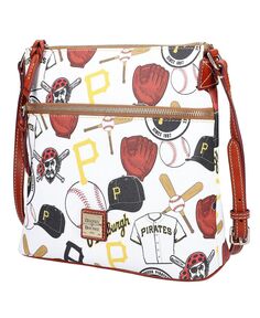 Женская сумка через плечо Pittsburgh Pirates Gameday Dooney &amp; Bourke, белый