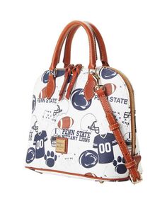 Женская сумка-портфель Penn State Nittany Lions Game Day на молнии Dooney &amp; Bourke