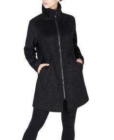 Khloe - полуприлегающее шерстяное пальто для беременных 3в1 Modern Eternity Maternity, черный
