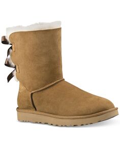 Угги женские Bailey Bow II UGG, коричневый