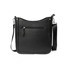 Женская сумка через плечо с веб-ремнем NICCI, черный