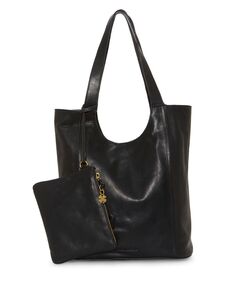 Женская кожаная сумка-тоут Dove Lucky Brand, черный
