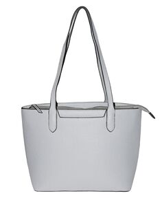 Женская большая сумка с прорезным карманом NICCI, серый