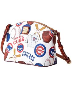 Женская сумка через плечо Chicago Cubs Game Day Suki Dooney &amp; Bourke, белый
