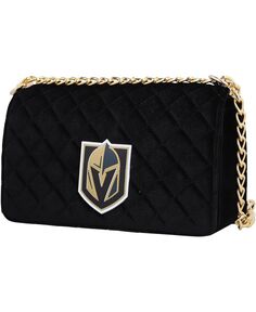 Женская бархатная сумка цвета команды Vegas Golden Knights Cuce, черный