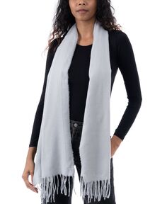 Женский однотонный шарф с бахромой Style &amp; Co, серый