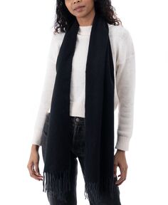 Женский однотонный шарф с бахромой Style &amp; Co, черный