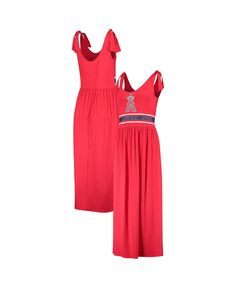Женское красное платье макси Los Angeles Angels Game Over G-III 4Her by Carl Banks, красный