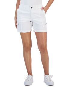 Женские шорты-карго с удобной талией Style &amp; Co, белый