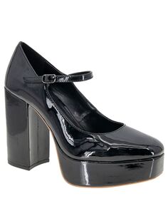 Женские туфли Selica на платформе Mary Jane Pump BCBGeneration, черный