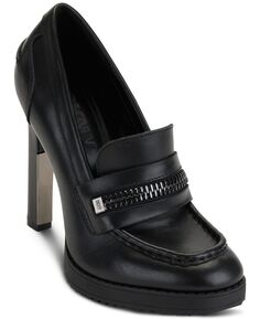 Туфли-лодочки Juliane без шнуровки с застежкой-молнией DKNY, черный
