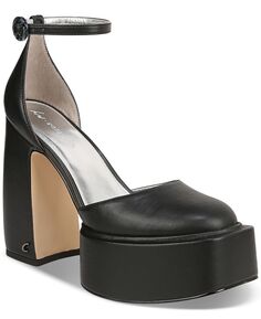 Женские двухкомпонентные туфли-лодочки Bailey на платформе с ремешком на щиколотке Circus NY, черный