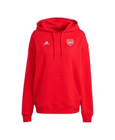 Женский бордовый пуловер с капюшоном Arsenal adidas