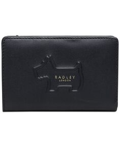 Кожаный кошелек Radley Shadow среднего размера на молнии Radley London