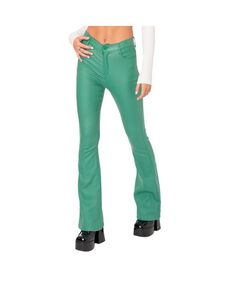 Женские расклешенные джинсы Luna Edikted, зеленый
