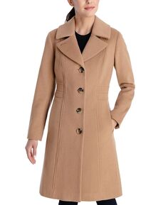 Женское однобортное пальто Anne Klein