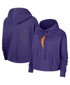 Женский укороченный пуловер с капюшоном фиолетового цвета с логотипом WNBA Team 13 Nike