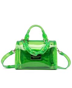 Миниатюрная сумка через плечо с голограммой Crystal LIKE DREAMS, зеленый