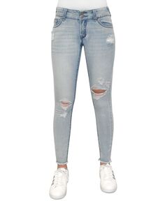 Рваные джинсы с двумя пуговицами для подростков Almost Famous