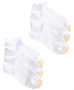 Женские повседневные ультрамягкие носки (6 пар) Gold Toe, белый