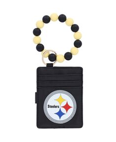Женский кошелек на руку Pittsburgh Steelers Team Cuce, черный