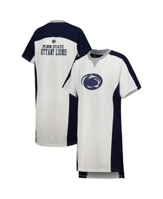 Белое женское платье-футболка Penn State Nittany Lions Home Run G-III 4Her by Carl Banks, белый