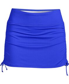Женская регулируемая юбка для плавания больших размеров с контролем живота, плавки для плавания Lands&apos; End