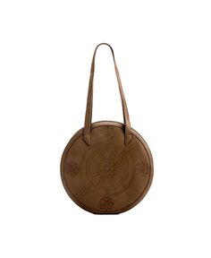 Женская большая сумка Meghan из искусственной кожи, средний размер Gunas, коричневый