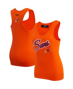 Женская оранжевая майка Phoenix Suns Script Pro Standard