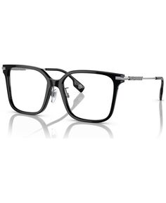 Женские квадратные очки, BE2376 52 Burberry, черный