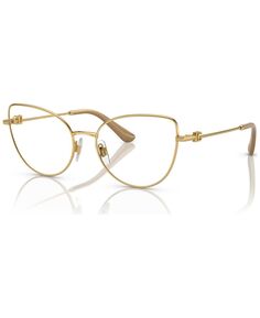 Женские очки «кошачий глаз», DG1347 54 Dolce&amp;Gabbana, золотой