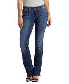 Эластичные узкие джинсы Suki со средней посадкой Silver Jeans Co.