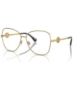 Женские очки-бабочки, VE1289 55 Versace, золотой