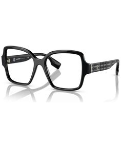 Женские квадратные очки, BE2374 52 Burberry, черный