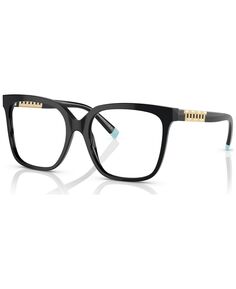 Женские квадратные очки, TF2227 52 Tiffany &amp; Co., черный