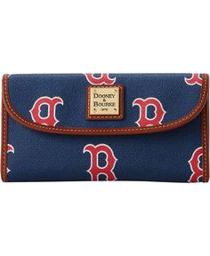 Женский континентальный клатч Boston Red Sox Sporty с монограммой Dooney &amp; Bourke