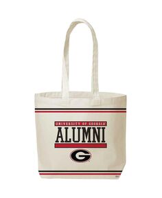 Женская большая сумка-тоут Georgia Bulldogs Alumni Daily Grind Indigo Falls, хаки