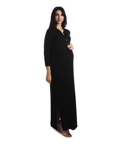 Женское платье для беременных и кормящих мам Juliana Everly Grey, черный